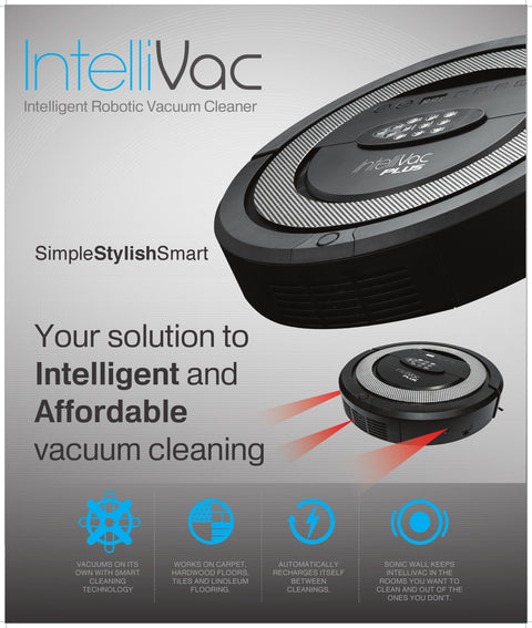 Intellivac Robotic Vacuum - TVShop