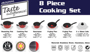 Taste the Difference 8 Piece Cookware Set- Non Stick - TVShop