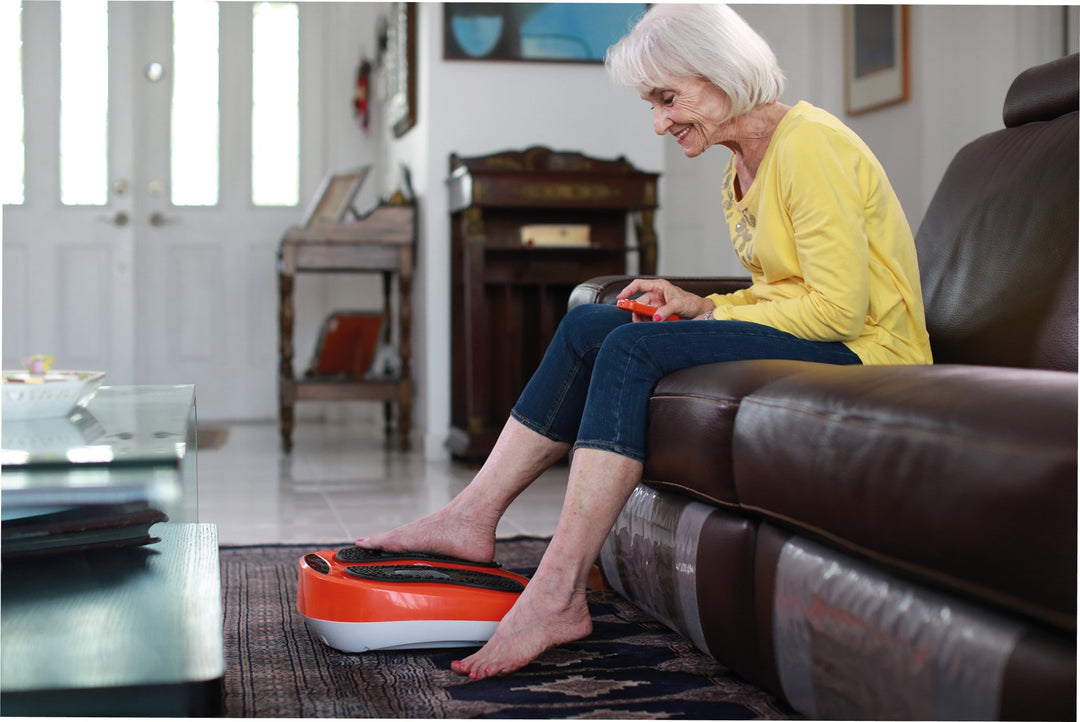 power legs vibration plate foot massager PowerFit Power Legs Vibration Plate Foot Massager Platform