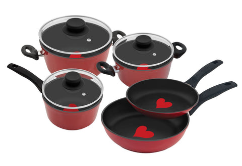 Taste the Difference 8 Piece Cookware Set- Non Stick - TVShop